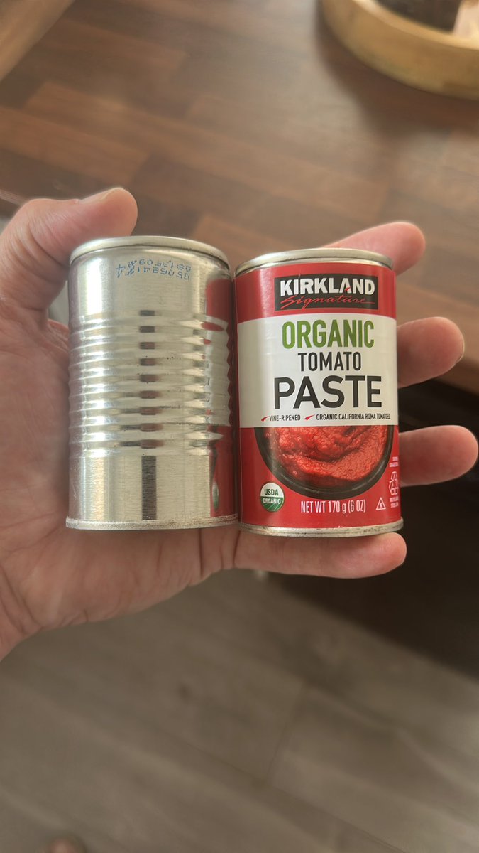 Mark Edwards (@engineering_uk) on Twitter photo Hey <a href="/CostcoUK/">Costco Wholesale UK</a>, I just bought a can of Kirkland Signature Organic Tomato Paste, but it showed up without a label. Is this a fun new mystery flavour? Tomato Paste: Surprise Edition? Should I eat it or frame it? #CustomerService #TomatoMystery Hey <a href="/CostcoUK/">Costco Wholesale UK</a>, I just bought a can of Kirkland Signature Organic Tomato Paste, but it showed up without a label. Is this a fun new mystery flavour? Tomato Paste: Surprise Edition? Should I eat it or frame it? #CustomerService #TomatoMystery