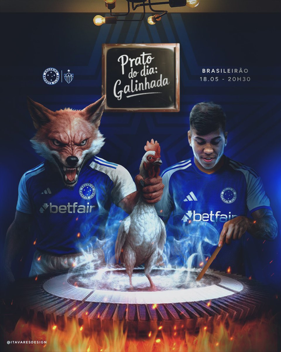 HOJE É DIA DE CLÁSSICO! 🦊🔪🐓