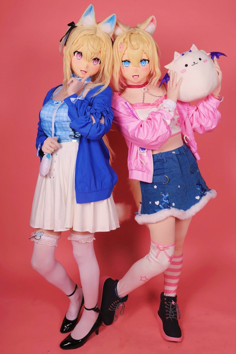 BAUWAUWAUWAU !! 🩵☺️🩷
New outfits are so CUTE!!😍😍😍
🩵: <a href="/chidorikaname72/">錢加奈/かなめ/Kaname (kigビール部🍻KigBeerClub)</a>
🩷: <a href="/alex07251200/">アヤ- 新角準備中</a>
📸: ❤️2.0
#FWMCpix 
#FUWAMOCO