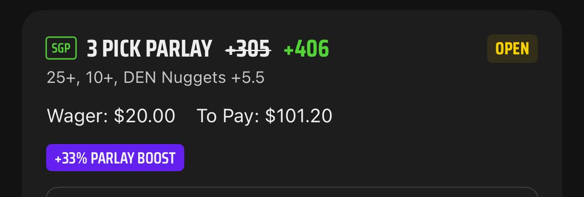 TraGotSwa's tweet photo. Run it ❕🤝 #nuggets 
#gamblingX https://t.co/LR4gwI53aj
