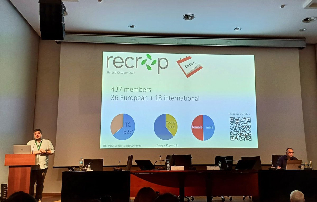 DavidHonys's tweet image. It was pleasure to participate in the 2nd #RECROPCOST Annual Meeting in Thessaloniki 🇬🇷 and to present our plant thermotolerance research.
Lovely people, great scientists, inspirative talks and posters, new connections, round tables about the involvement of Young researchers…