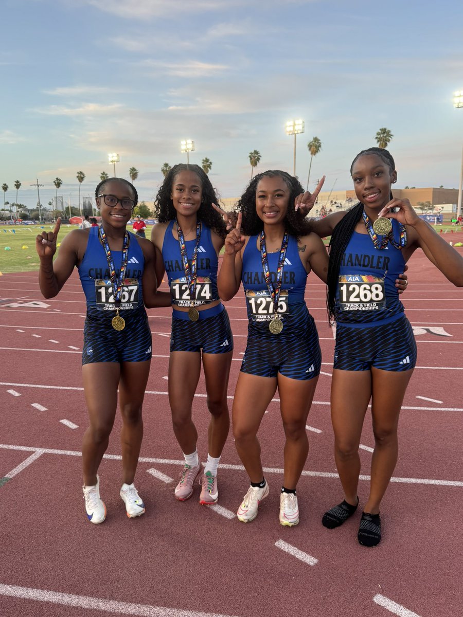 Congratulations to our CHS Girls Track &amp; Field Team in winning their first ever Open State Championship!