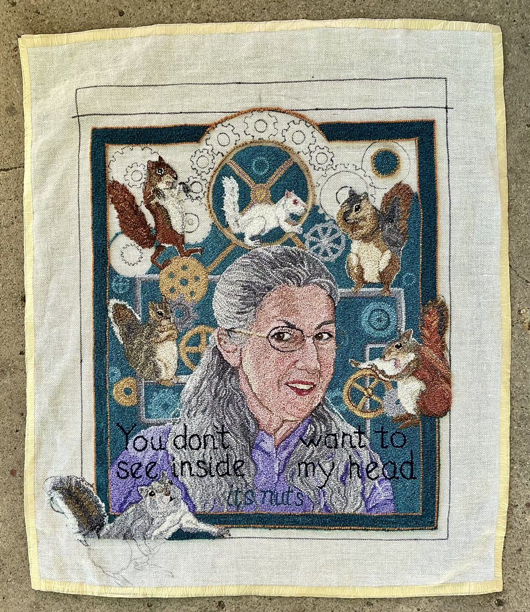 58rughooker's tweet image. Added more background, really happy with how things are filling out. Once the remaining area is filled in, I'll add the remaining border. Can't wait for this to be completed!☺️