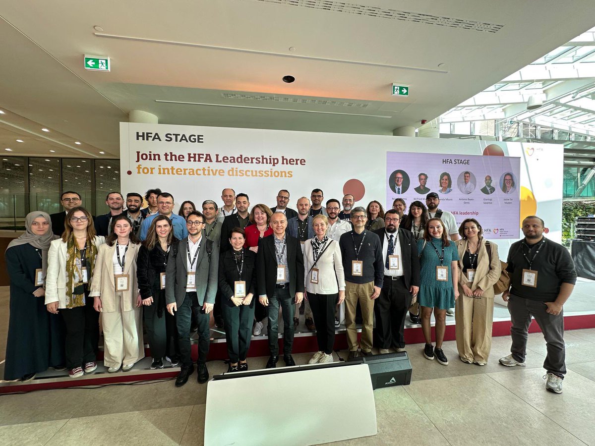 Turkish Heart Failure Cardiologist and Biomedical Engineers at #HeartFailure2025
