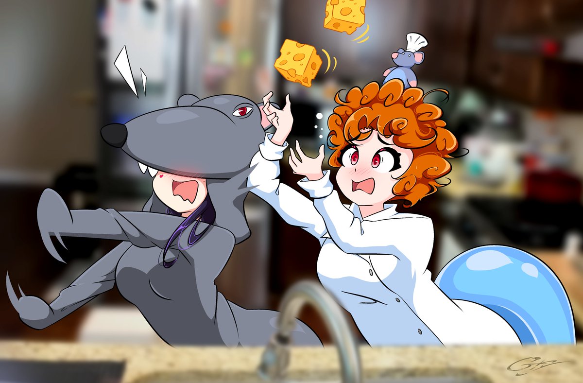 I couldn't figure out who's hiding in the costumes but I think they're cooked #baort #Noombart