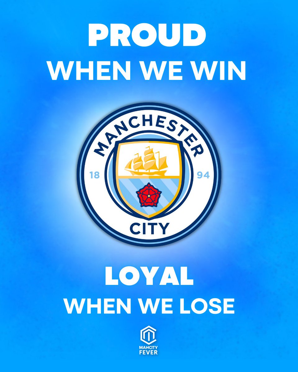 If you see this post, you're a loyal Man City supporter 🩵 

How are you feeling today, Cityzens?