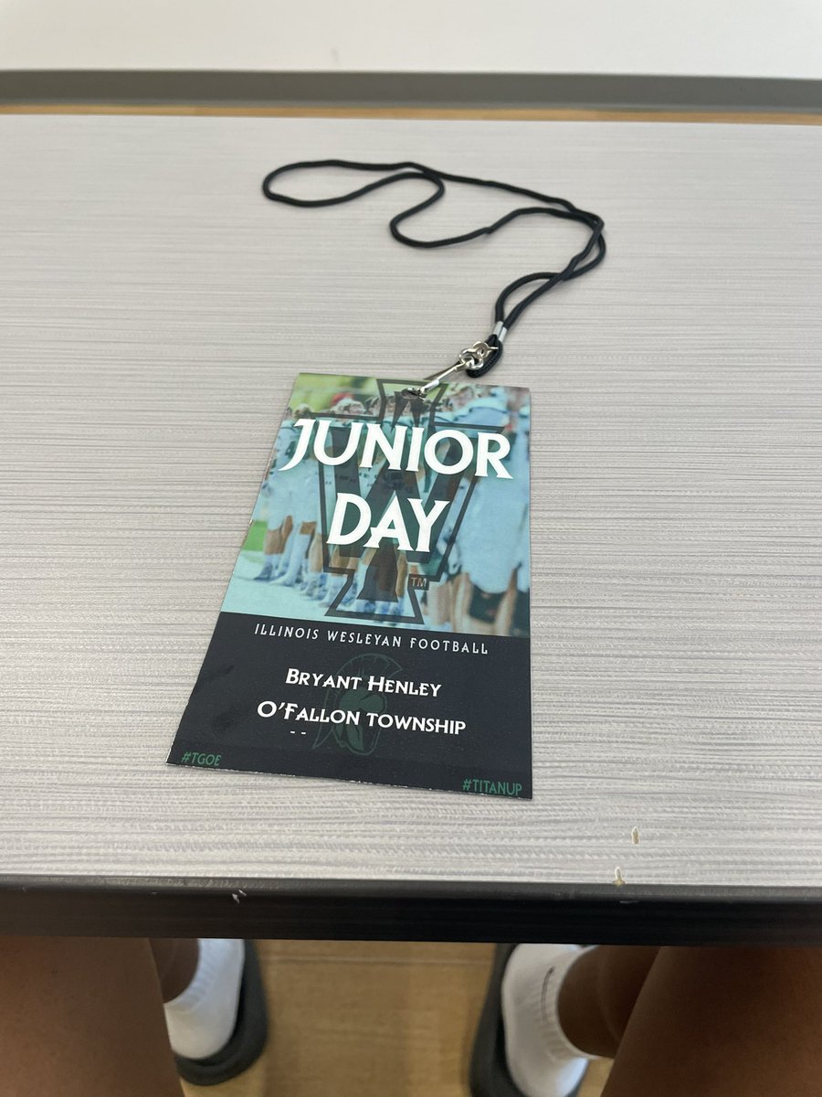 Bryant Henley (@bryant_henley12) on Twitter photo Had a great time at Illinois Wesleyan yesterday Thanks <a href="/CoachHolte/">Tyler Holte</a> <a href="/OFallonFootball/">O'Fallon Football</a> <a href="/IWUTitanFball/">ILLINOIS WESLEYAN FOOTBALL</a> Had a great time at Illinois Wesleyan yesterday Thanks <a href="/CoachHolte/">Tyler Holte</a> <a href="/OFallonFootball/">O'Fallon Football</a> <a href="/IWUTitanFball/">ILLINOIS WESLEYAN FOOTBALL</a>