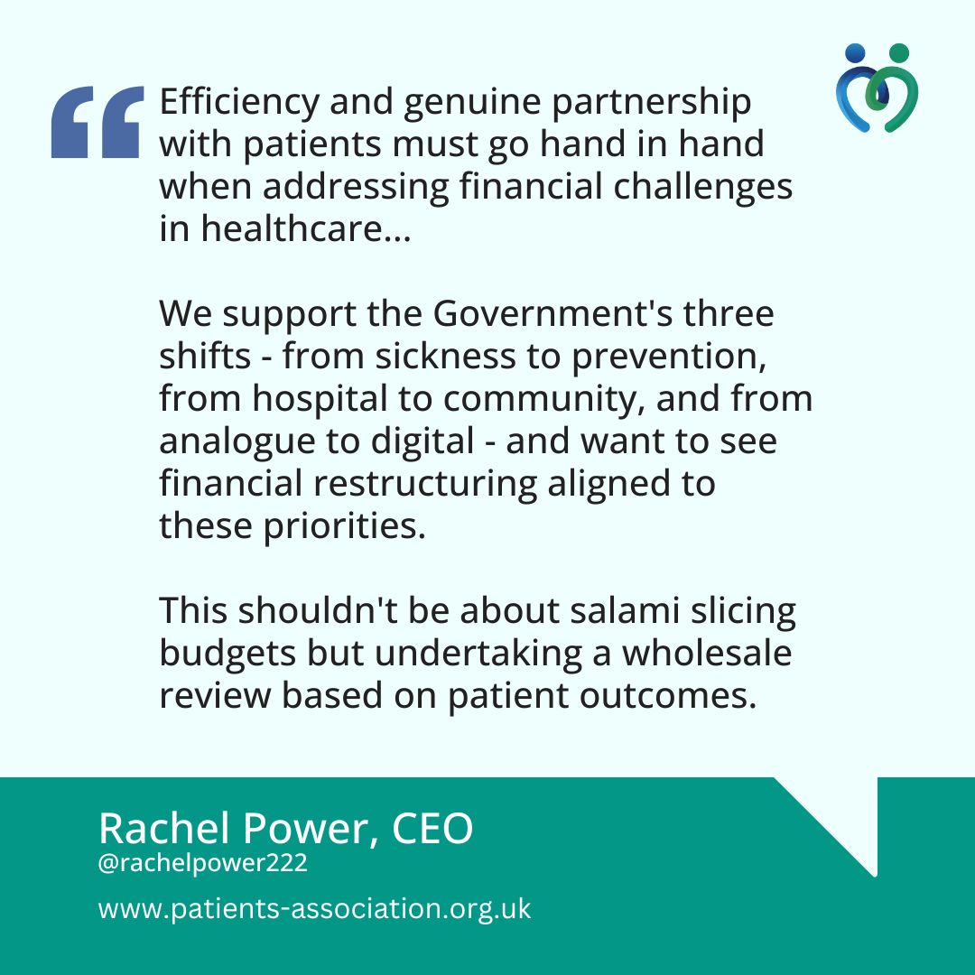 Patients Association (@patientsassoc) on Twitter photo 📢 Read our response to @thekingsfund's latest analysis on #NHS financial pressures: buff.ly/0iwhOQp <a href="/rachelpower222/">Rachel Power</a> 📢 Read our response to @thekingsfund's latest analysis on #NHS financial pressures: buff.ly/0iwhOQp <a href="/rachelpower222/">Rachel Power</a>