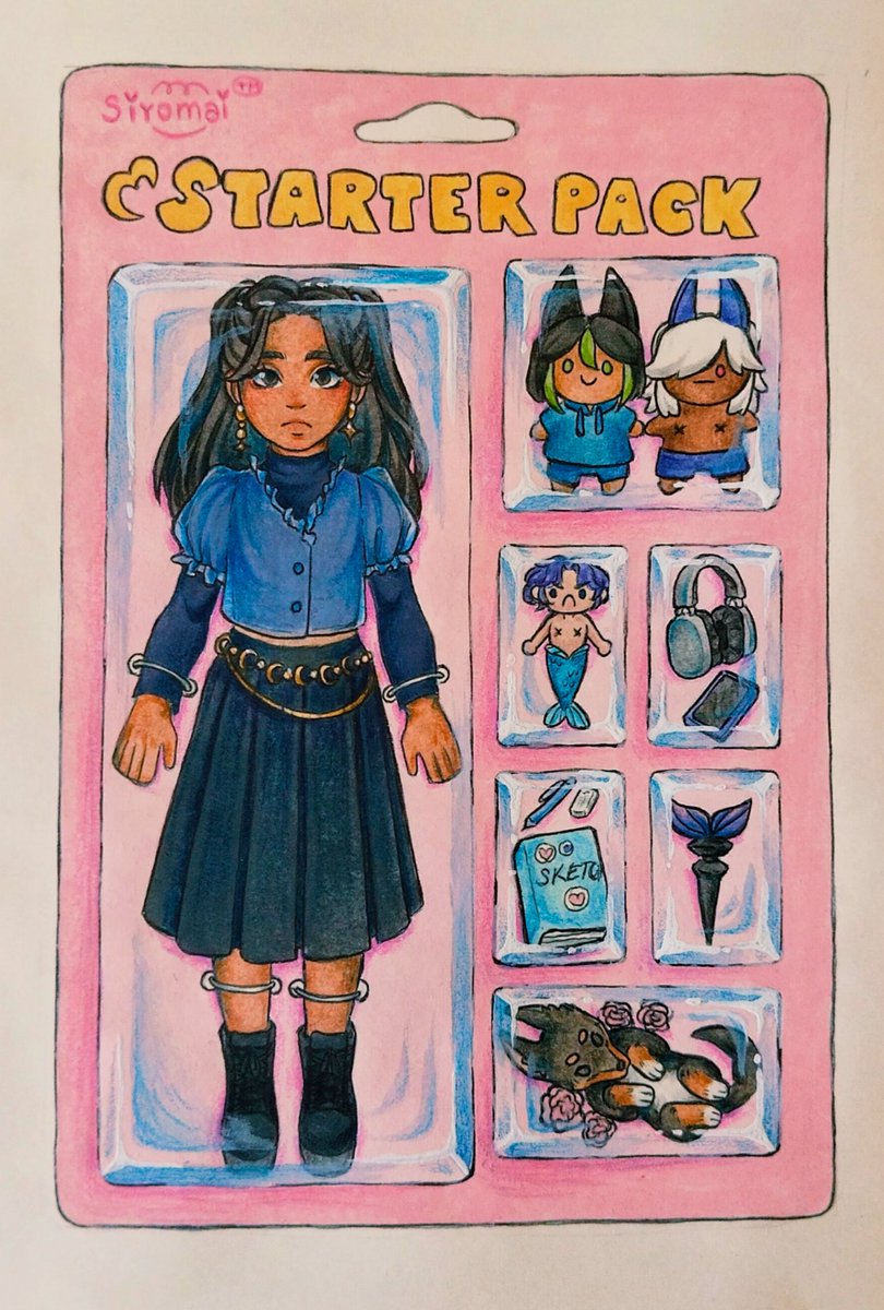 M4isConY3llow's tweet photo. Been so busy lately... Have some old art instead 🥲
#starterpack #mystarterpack #artistsontwitter https://t.co/5AegiENT5n