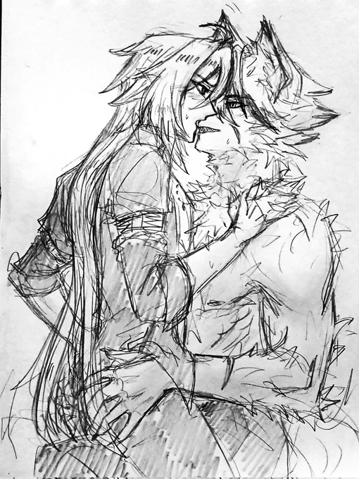 🐺🦇 sketch
#lycahugo 
