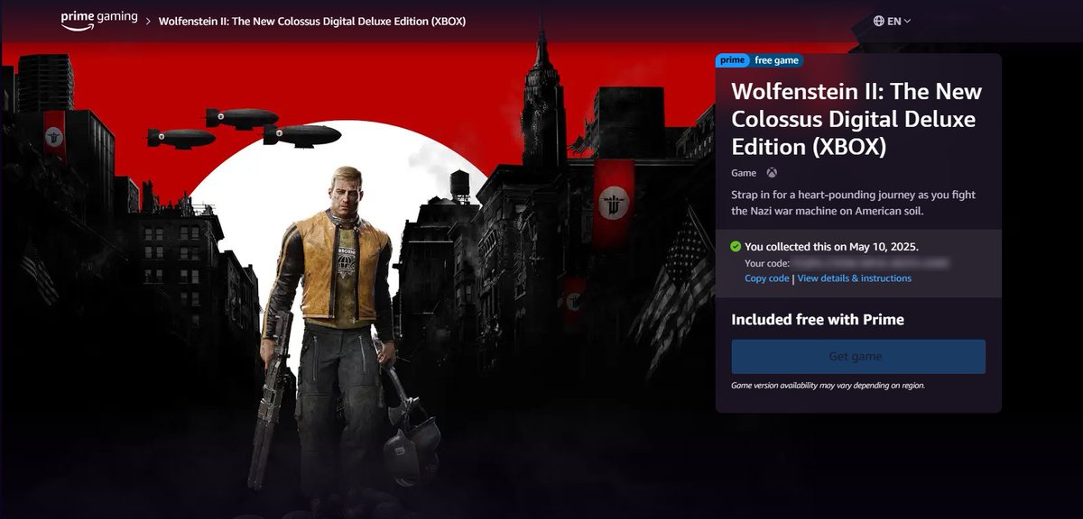 inPuducherry's tweet photo. Next giveaway for #Xbox gamers

#WolfensteinII : The New Colossus Digital Deluxe Edition (XBOX)

those who are in need.. do your thing !!

Follow - Like - Repost - Reply https://t.co/aukMZmuhuQ