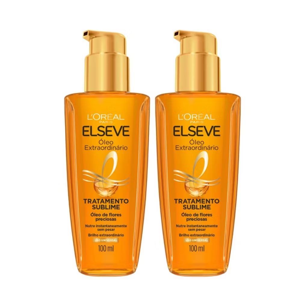 LucasSi01774880's tweet photo. Dê uma olhada em Kit 2 Óleos Extraordinarios para Cabelos Elseve Loreal Paris, 100ml por R$79,99. Compre na Shopee agora! https://t.co/MUZaDSa99a https://t.co/qrj5CLnVTu