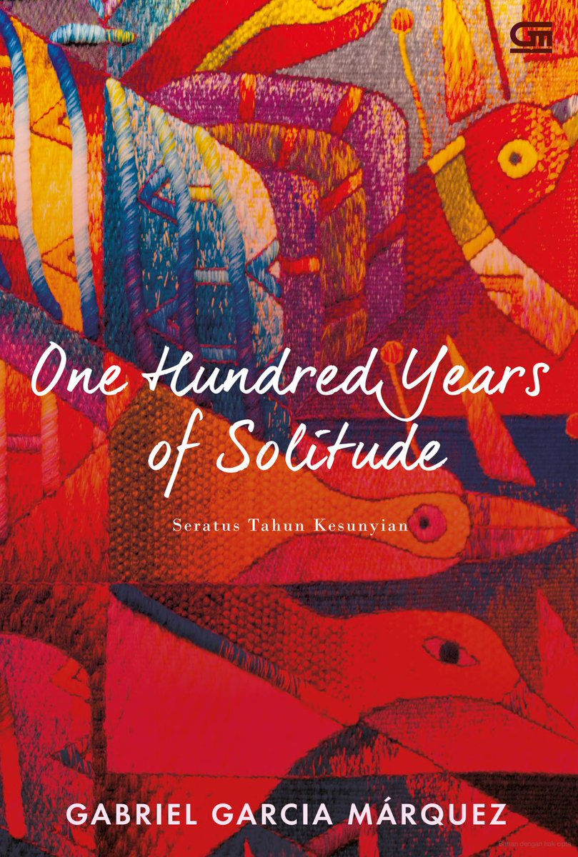 fictionore's tweet photo. 𝗖𝘂𝗿𝗿𝗲𝗻𝘁𝗹𝘆 𝗿𝗲𝗮𝗱𝗶𝗻𝗴

'One Hundred Years of Solitude — Seratus Tahun Kesunyian'
— Gabriel Garcia Márquez

∿ ipusnas, pdf - 488 pages

⚠️ spoilers https://t.co/yKLfmIjFNn