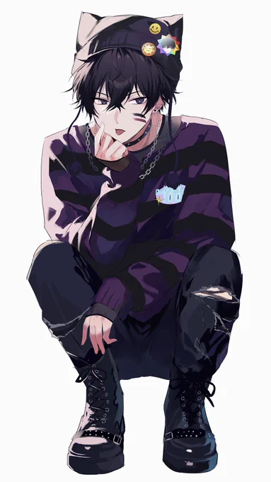 #サイキペイント ブーツが似合うなと…コスメ佐伯さん