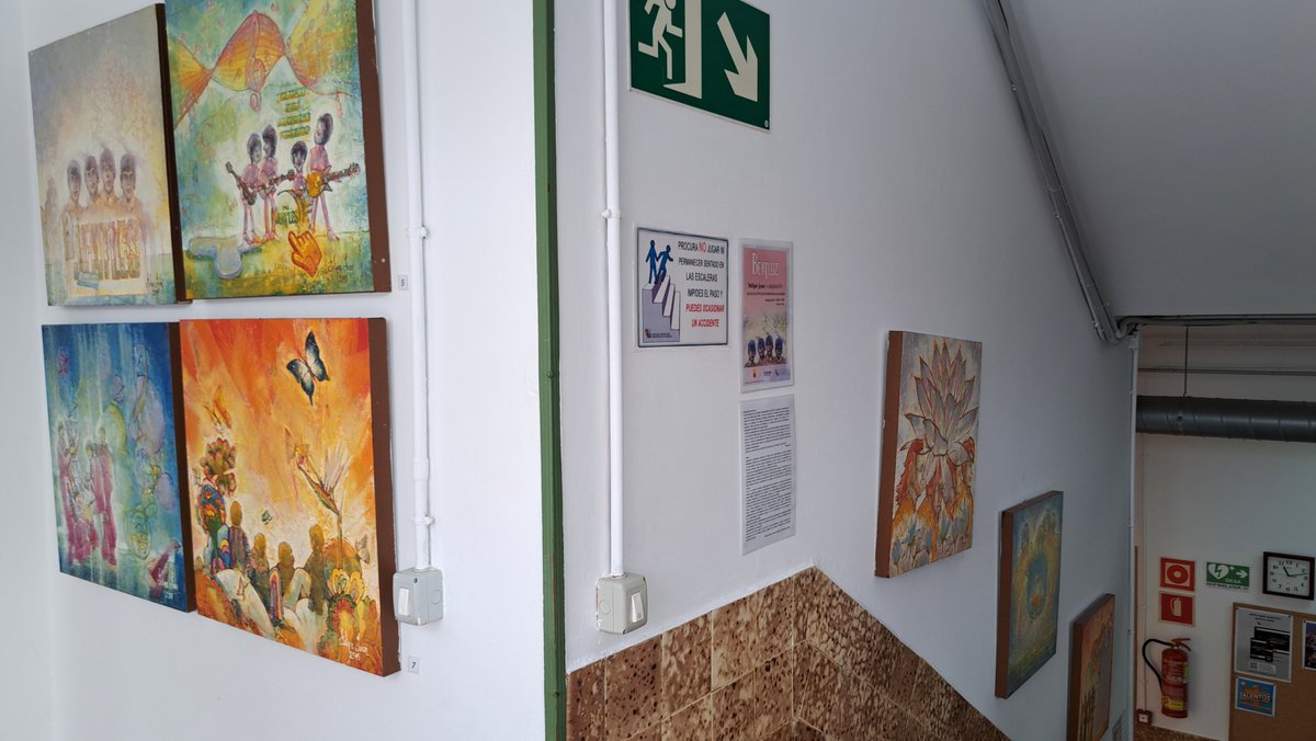 felipejuanarte's tweet photo. Primeros días de la muestra #BeatLuz en las #EscuelasArtísticasMunicipales #EAMA en #Arucas.
Hasta el 12 de junio y en el horario de lunes a jueves de 16 a 21 horas.
Una explosión creativa que une arte, emociones y los acordes eternos de #TheBeatles.
@RadioValleseco @RadioArucas https://t.co/5TDiWG77kZ