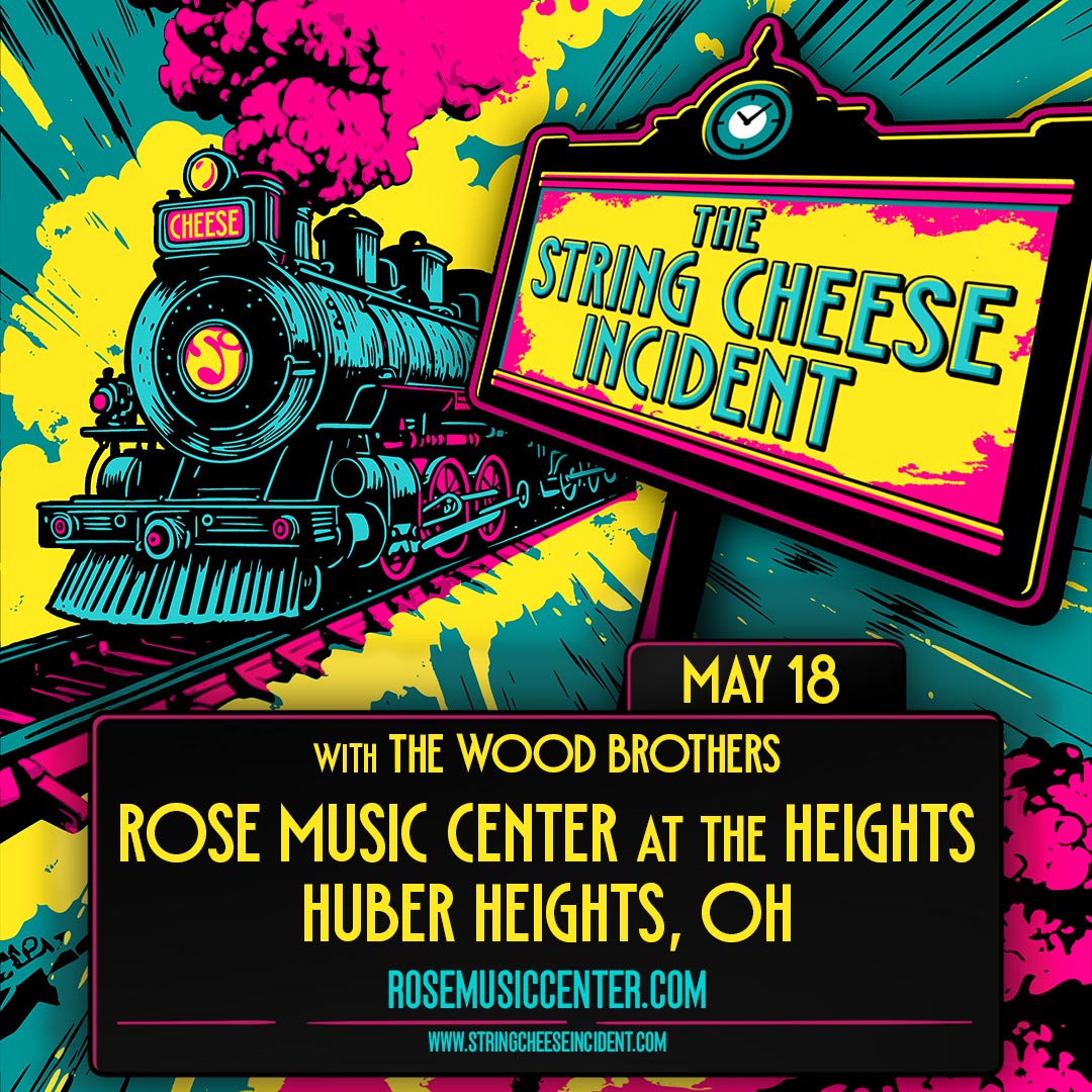 Rose Music Center (@rosemusiccenter) on Twitter photo TONIGHT: <a href="/SCI_Official/">The String Cheese Incident</a> and <a href="/TheWoodBrothers/">The Wood Brothers</a> are ready to kick off the Rose season 🧀
DOORS: 5:00PM
SHOW: 6:00PM
Tickets & venue info: bit.ly/cheese-25 TONIGHT: <a href="/SCI_Official/">The String Cheese Incident</a> and <a href="/TheWoodBrothers/">The Wood Brothers</a> are ready to kick off the Rose season 🧀
DOORS: 5:00PM
SHOW: 6:00PM
Tickets & venue info: bit.ly/cheese-25