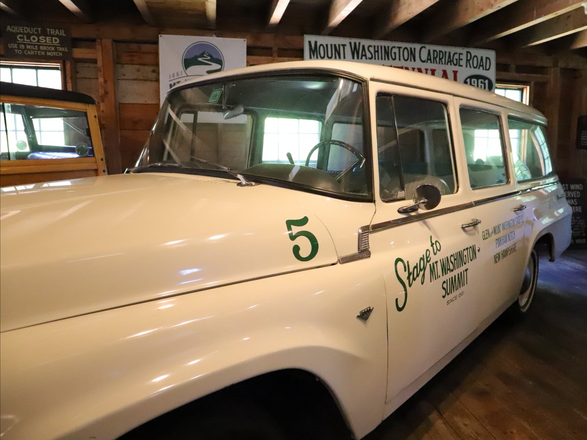 Happy #internationalmuseumday! 🚗 For a full list of museums we love in the White Mountains (like the Douglas A. Philbrick Museum at the Mt. Washington Auto Road), read our latest blog. 

🔗 whitemts.us/3lnPuTq 

📸 WMAA Staff Photo

#whitemountains #mtwashautoroad #nhhistory