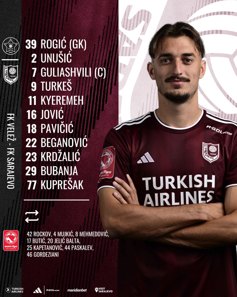 -60’ | Početni sastav za #VELFKS