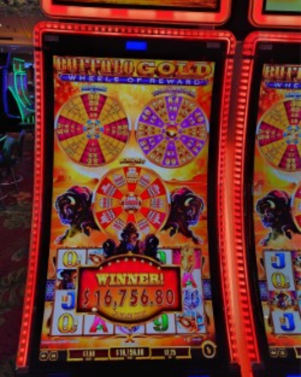 Mville_BC's tweet image. 💰 Jackpot Alert! 💰
$16,756.80 on Buffalo Gold at Margaritaville! 🐃🎉 Who's next to win big?
#MargaritavilleBossierCity #Jackpot #BuffaloGold #WinningBig

Gambling Problem? 1.800.GAMBLER