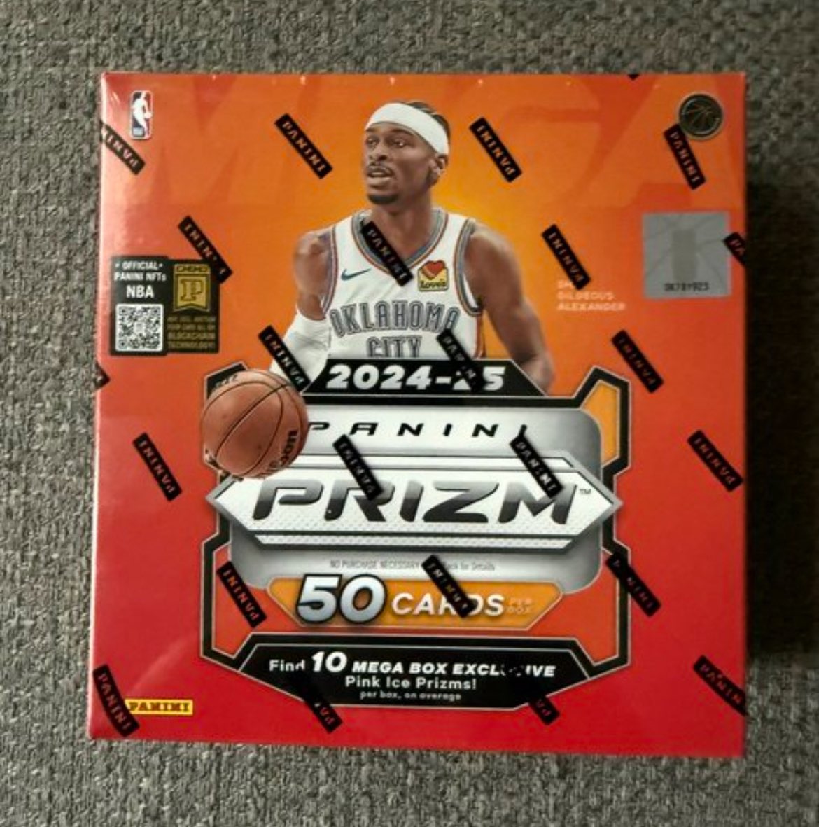 TheHobby247's tweet image. Shipping this megabox of 2024-25 #NBA Prizm to 1 lucky follower! 

To enter FREE Giveaway:
•Like tweet
•Follow @SA247LLC 
•Comment who wins &amp;amp; the final score of Nuggets/Thunder GM7 #TheHobby