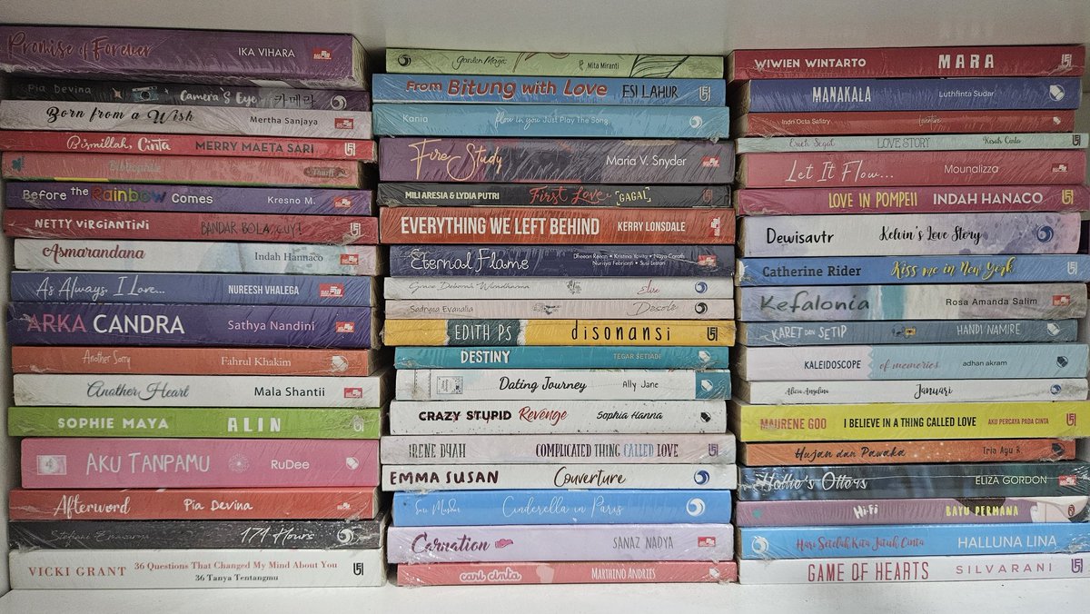 dohyonseop's tweet photo. WTS novel murah serba 30an 

All sealed, ORI, good condi (video by DM) 
• pengiriman via Oren
• dom SBY

Tanya2 bisa DM yaa 😊😊 https://t.co/ZwSRLRSAOX
