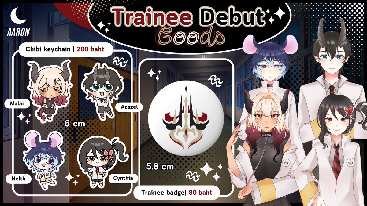 FIXIXVT_project's tweet photo. Trainee Debut Goods (Pre Order)🕊️✨

“ สุขสันต์วันเปิดเทอมวันแรกนะ ”

ระยะเวลาสั่งซื้อตั้งแต่วันนี้ - 18 มิถุนายนนี้

สั่งซื้อได้ที่นี่ 🛒 ⇩⇩⇩
https://t.co/XfSNmXmgh8 https://t.co/aeF7hY1x8X