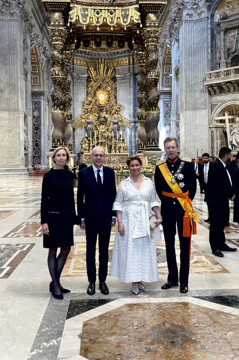 Luc Frieden (@lucfrieden) on Twitter photo Honored to have met His Holiness Pope Leo XIV at the Vatican today. Congratulations to <a href="/Pontifex/">Pope Leo XIV</a>. I am confident that he will be a strong voice for justice and peace in the world. Honored to have met His Holiness Pope Leo XIV at the Vatican today. Congratulations to <a href="/Pontifex/">Pope Leo XIV</a>. I am confident that he will be a strong voice for justice and peace in the world.