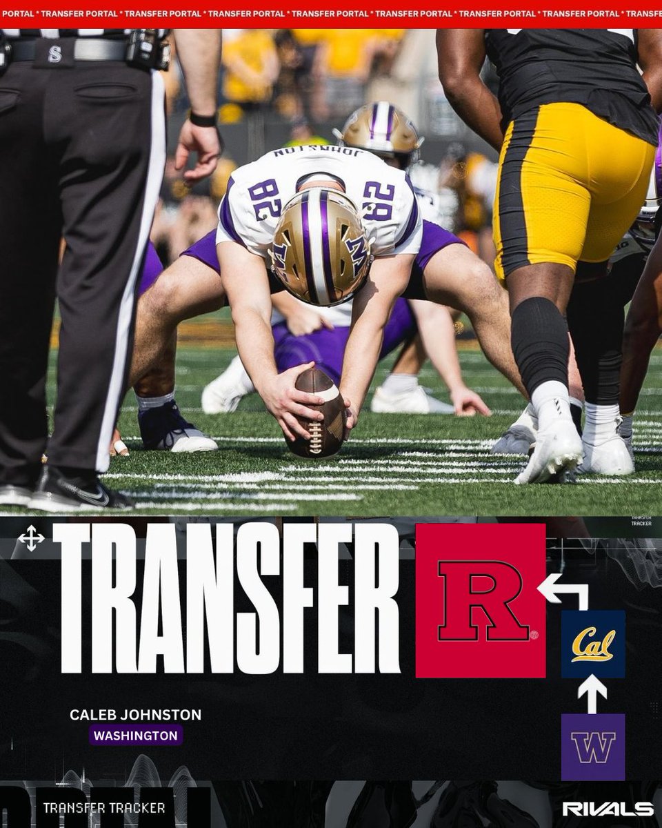Rutgers Scarlet Knights | The Knight Report (@rutgersrivals) on Twitter photo ⚔️COMMIT ALERT⚔️
Washington / Cal transfer long snapper Caleb Johnston (<a href="/CalebJohnston24/">Caleb Johnston</a>) commits to Rutgers Football!
👉 tinyurl.com/JohnstonRU ⚔️COMMIT ALERT⚔️
Washington / Cal transfer long snapper Caleb Johnston (<a href="/CalebJohnston24/">Caleb Johnston</a>) commits to Rutgers Football!
👉 tinyurl.com/JohnstonRU