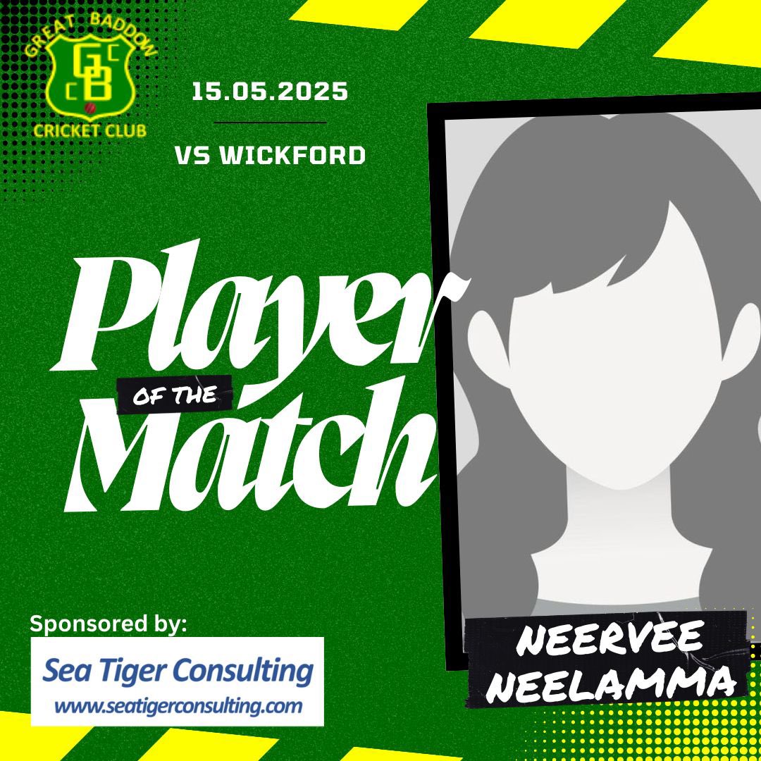 On Thursday the W&amp;G’s team travelled to Wickford for the second softball game of the season. 

This was Neervee Neelamma’s debut for the Women and Girls team. She put in an all round fantastic performance awarding her Player of the Match.