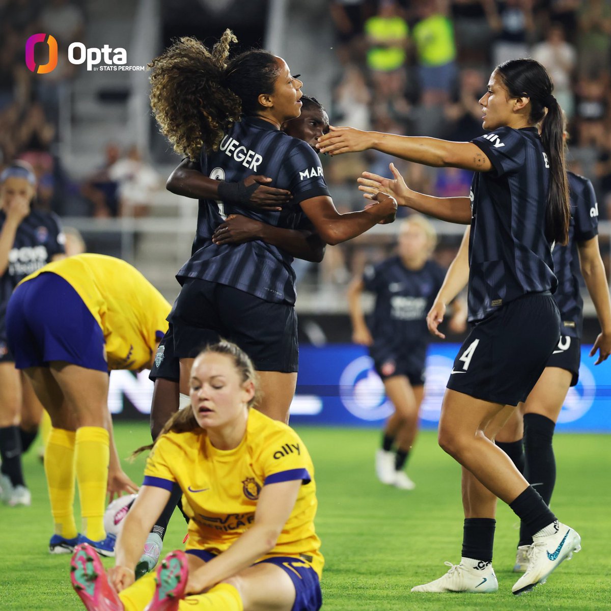 101:45 - Casey Krueger's equalizer for <a href="/WashSpirit/">Washington Spirit</a> at 101:45 on Saturday was the second-latest result-changing goal in a regular-season match in #NWSL history (S. DeMelo equalizer at 102:20 for LOU vs KC on 5/18/2024). Rescue.