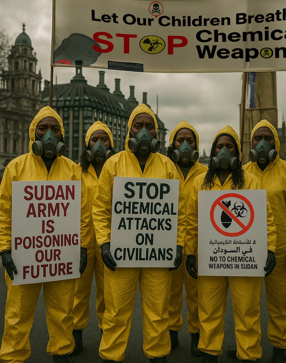 أخبار مؤكدة: مظاهرة حاشدة في لندن ضد الجيش السوداني قدّام البرلمان البريطاني! اليوم بتاريخ 18/05 الساعه 3 مساءً بتوقيت لندن، 
  ويقال ايضا ان هنالك ناشطين وحقوقيين من كل الجنسيات سيشاركون في هذه المظاهره و التي  تدين استخدام السلاح الكيميائي ضد المدنيين في السودان
