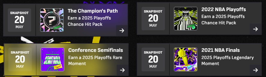Friendly reminder that this Tuesday, May 20th is the snapshot for these @nbatopshot sets

nbatopshot.com/drops/campaign…
