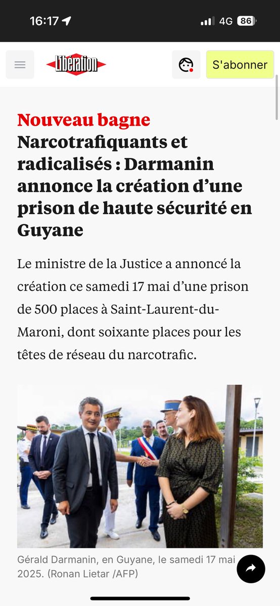 Alizé Lorion (@lorion_alize) on Twitter photo Et que quelqu’un dise à <a href="/GDarmanin/">Gérald DARMANIN</a> que les outre-mer sont des territoires français… pas des lieux d’extradition des prisonniers Et que quelqu’un dise à <a href="/GDarmanin/">Gérald DARMANIN</a> que les outre-mer sont des territoires français… pas des lieux d’extradition des prisonniers