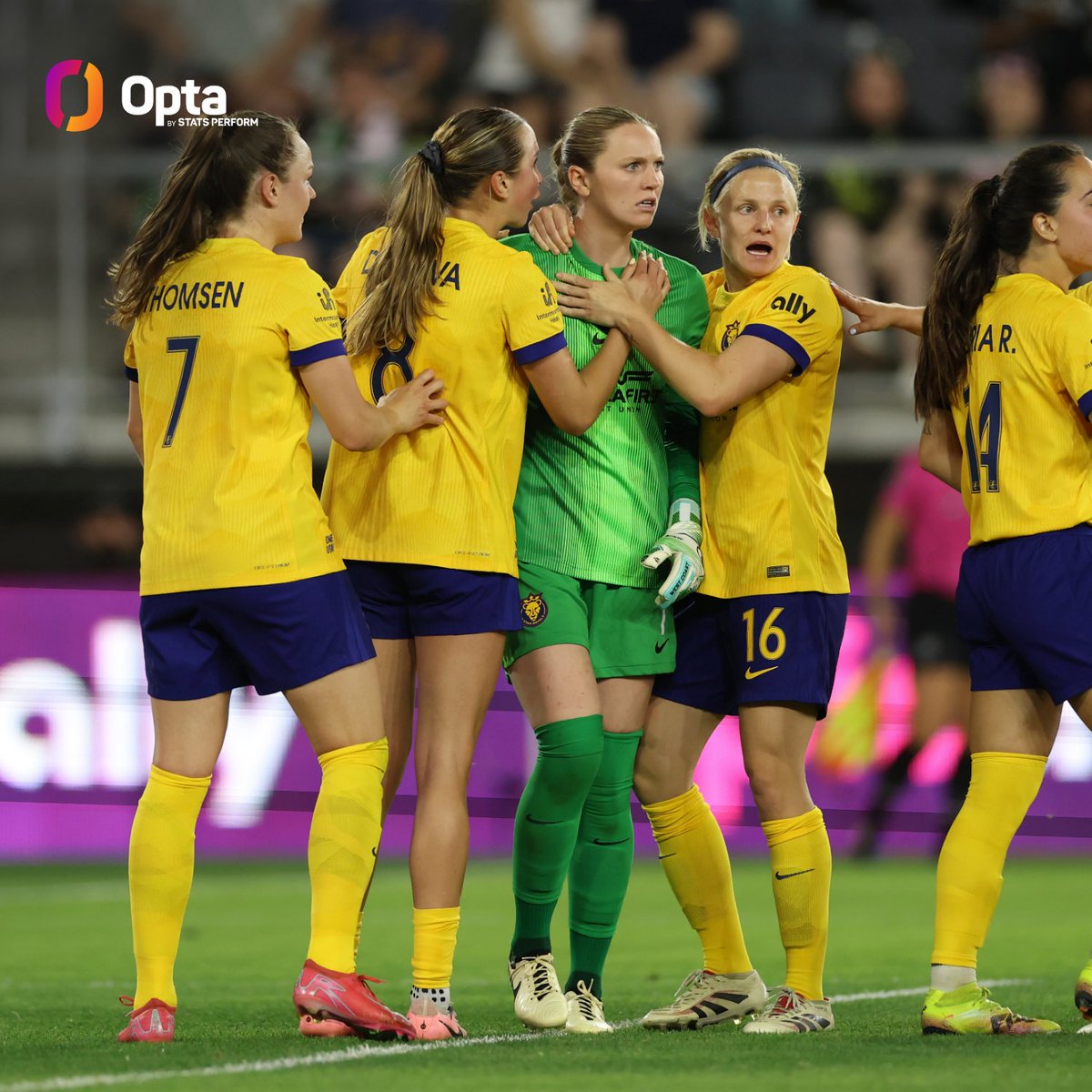 2022 - On Saturday <a href="/UtahRoyalsFC/">Utah Royals FC</a>'s Mandy McGlynn became the first goalkeeper since Adrianna Franch in October 2022 to save a potential result-changing penalty at 90' or later of a regular-season match. Respite.