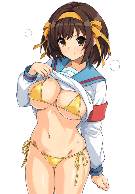 金ビキニハルヒさん 