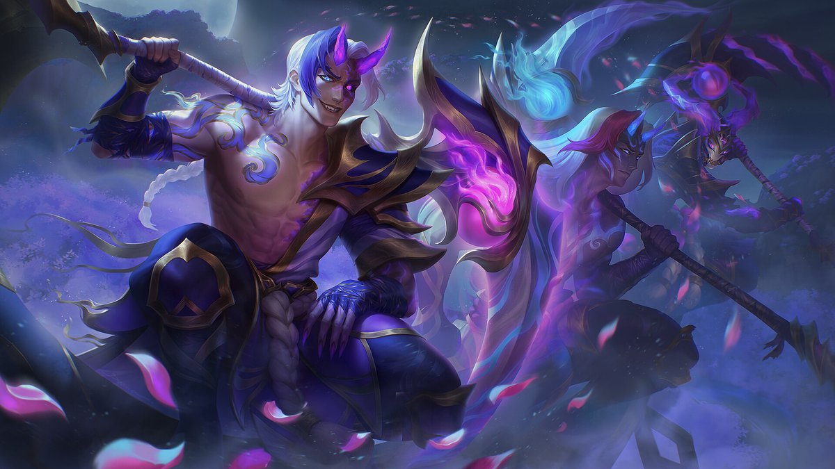 Spirit Blossom #Kayn // League of Legends Fan Splash Art by Dasha Y. Park

Our shop » accounterra.com 

#LeagueofLegends #ArtofLegends #LeagueofLegendsFanArt #LeagueofLegendsArt #LeagueofArt #DigitalArt #FanArt #LoL #RiotGames #NoAI