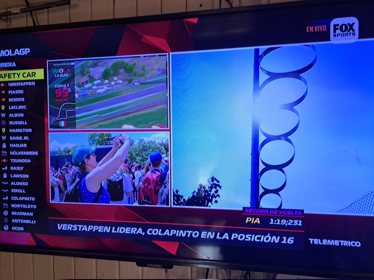 MartinsonTrejo's tweet photo. #telemetrico que macana q no transmiten hoy. Los de ESPn son un sueño https://t.co/v3v25gcJkq
