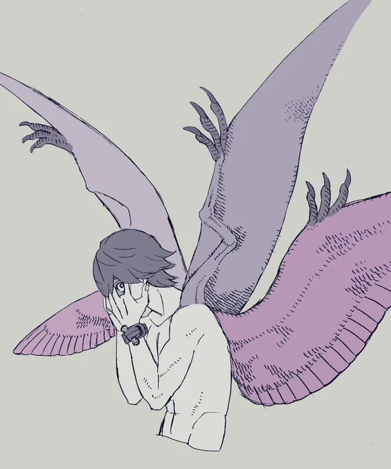 ヒノエージ単体で描くとなんか不穏になるんですよね 