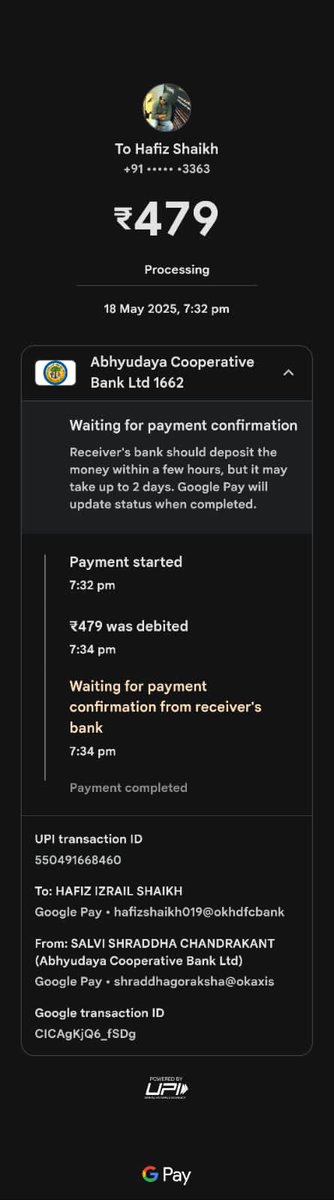 Dear <a href="/inDrive/">inDrive</a> I just travelled from Dadar east to Goregaon east from your travel app.... I had paid through online payment... The amount has been deducted from my account.... But the driver Say's he has not received it... The driver made us pay the amount twice. Kindly look.