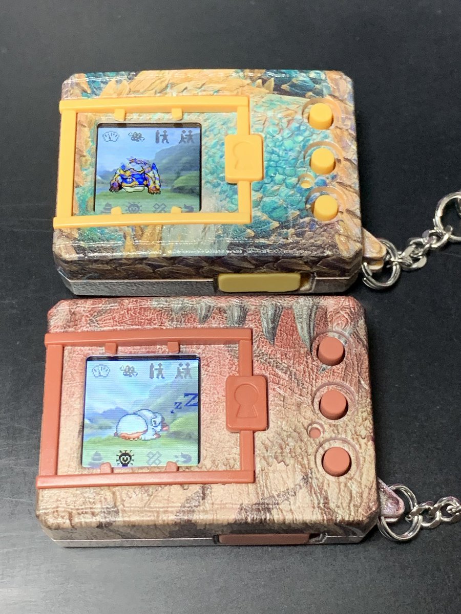 デジモンハンがやっと来て遊んでる