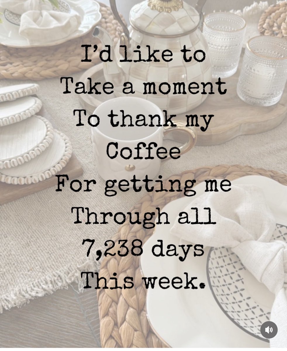 Last weekend I was moving my life across the country.  This past week, I’ve spent it unpacking boxes and wondering where that “thingmajig” is b/c I swear I packed it! 😂 I have a lot of gratitude to the power of a little roasted bean…