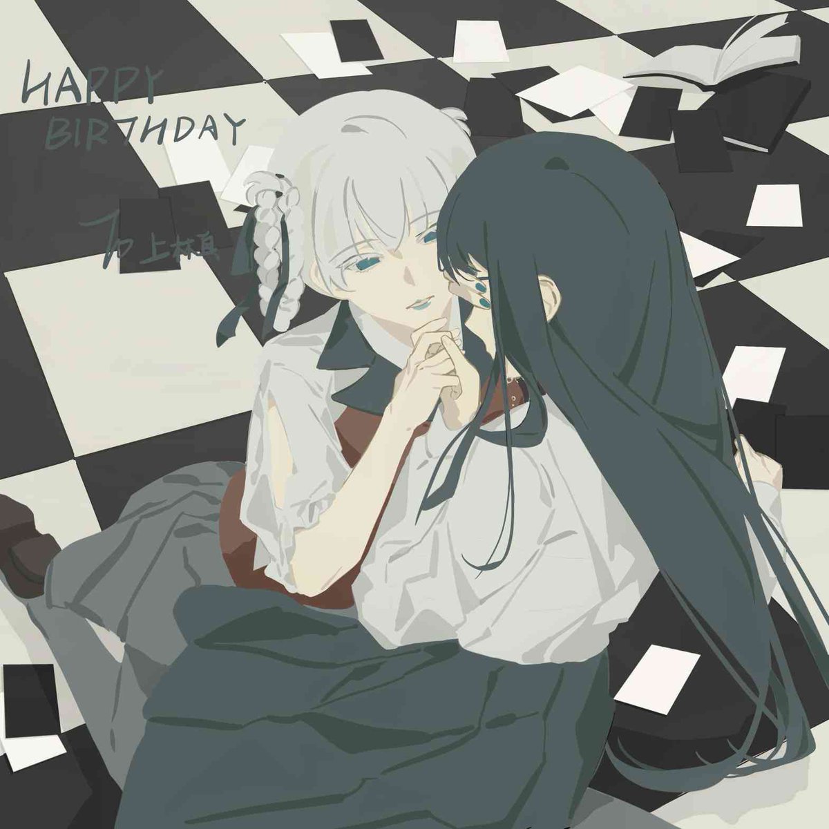 昨日誕生日に貰った、きらさやイラスト自慢します。三無さんとその友達ありがとう✨<a href="/SanWu_35/">三無</a>
そして今月で賭ケ推して5年目に突入🎰