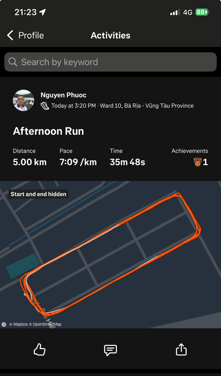 Phuoc1104's tweet photo. Day 23 ! 18/05/2025 Runforlife 

Chạy vào lúc khoảng 15h rưỡi nó phê gì đâu á, mỗi bước chân là cảm nhận được cái hơi nóng từ mặt đường phả ra. https://t.co/7BD282fbrl