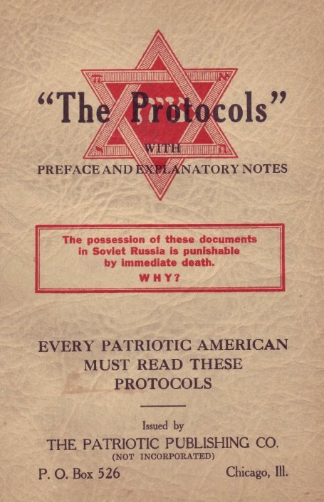 AndreoliEric1's tweet photo. To all anti-fascists, read the Protocols of the Elders of Zion. If after reading it you do not realize that everything has come true then there is nothing more for you to do, but if instead you realize it there will be a place for you in the New Europe. https://t.co/Rlw5JPpKka