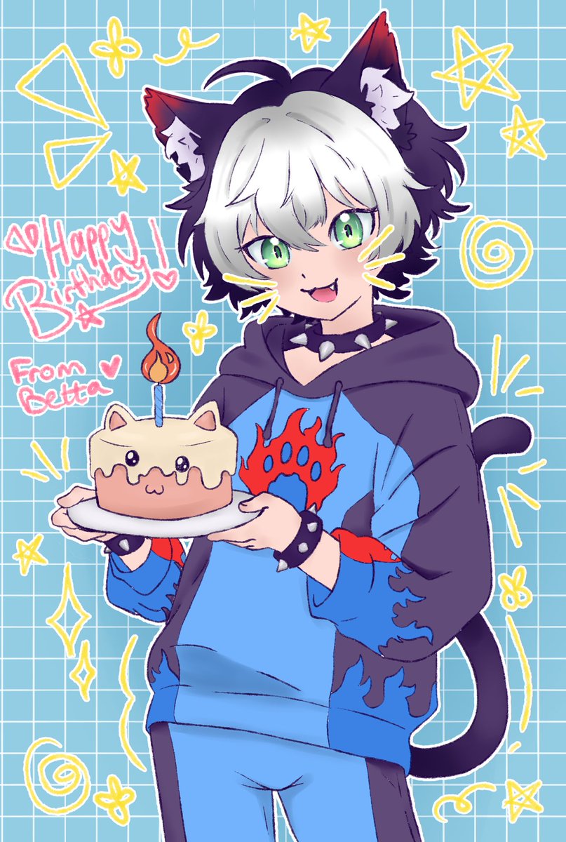 I wanna take a moment to appreciate this birthday gift from <a href="/BettaBub/">Betta~🫧✨</a> cuz I fricking love it so much✨
Wigowlyoamcdngiejgodkvoeoa😭