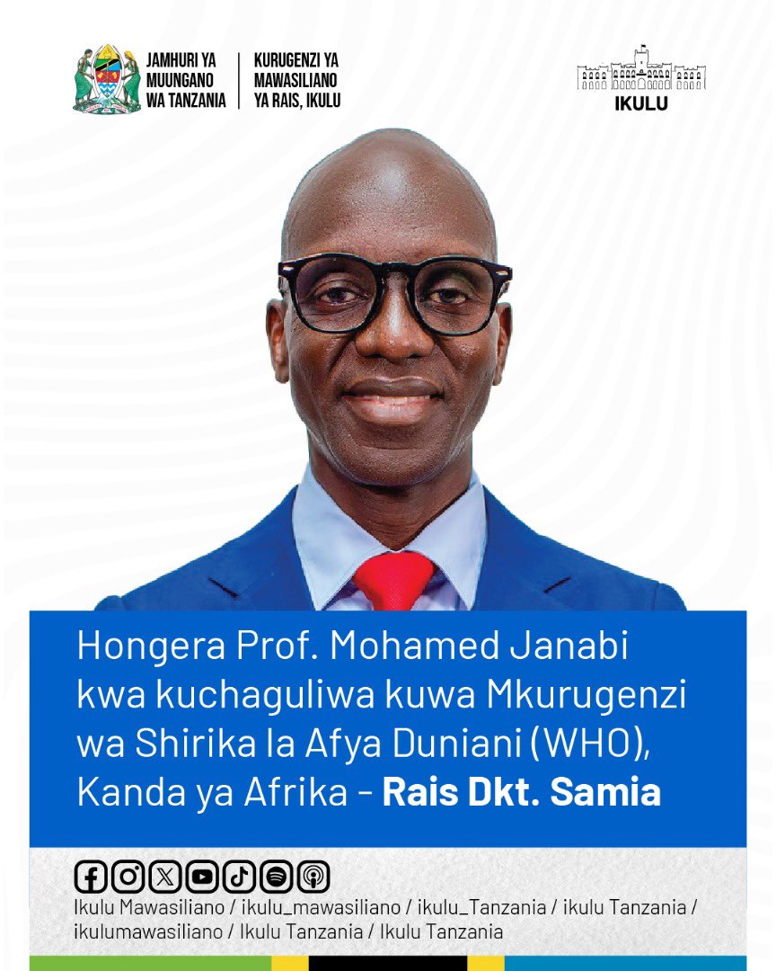 ikulu_Tanzania (@ikulumawasliano) on Twitter photo 