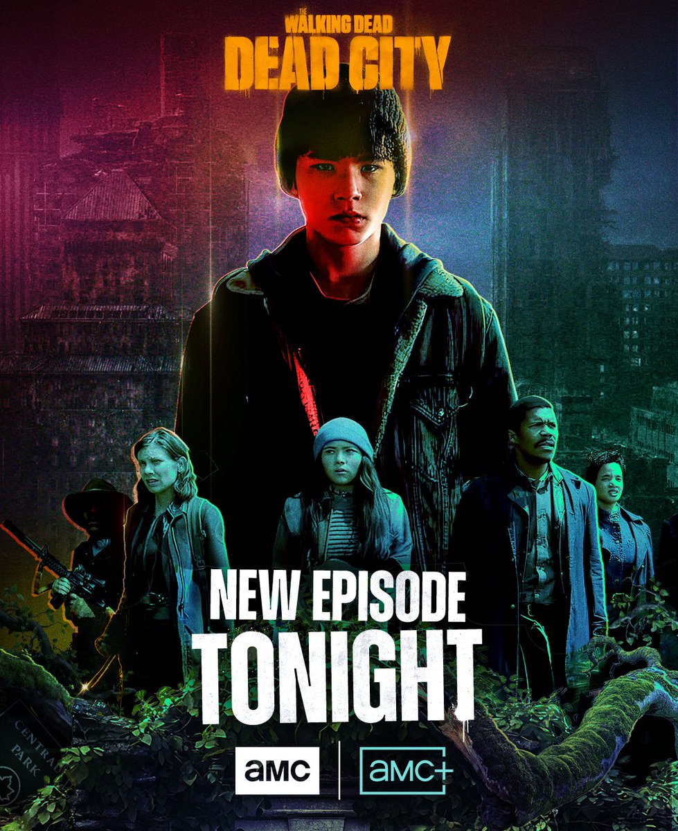 WalkingDead_AMC's tweet photo. The past can always come back to bite you. 

An all-new episode of #DeadCity starts TONIGHT at 9pm on AMC or stream it now on AMC+. https://t.co/z2SpXAwQOG
