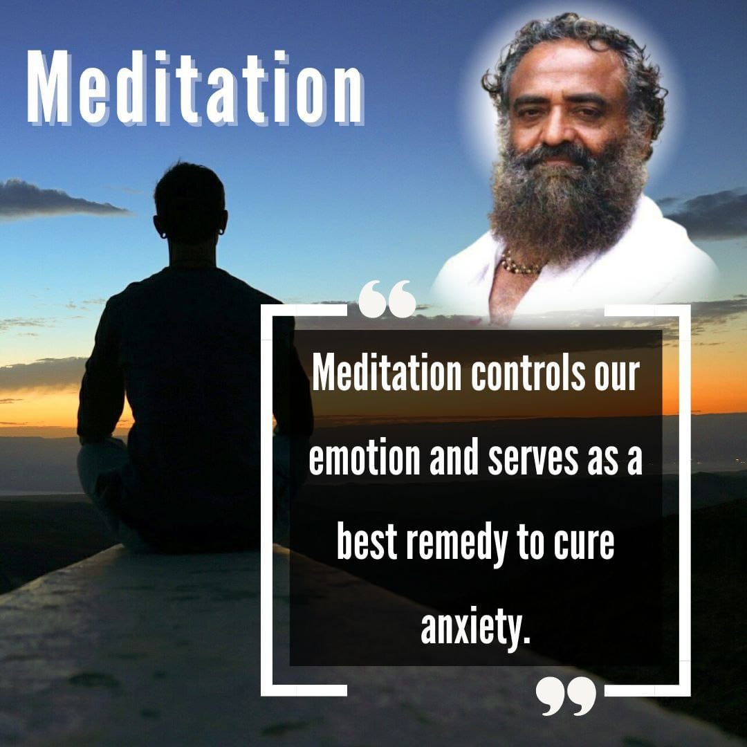 #SpiritualWisdom
Power of Meditation
Stress Free Living, जीवन जीने का ढंग, स्व का ध्यान, जीवन में समता आती है। 
Sant Shri Asharamji Bapu🙏🙏