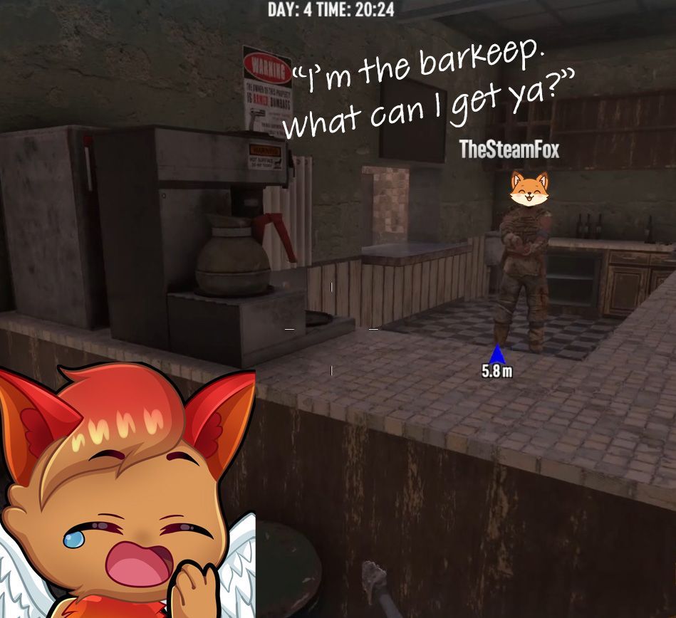 JessaKitsune_VT's tweet image. I met Foxie back in like.... January? He happened upon my Twitch stream one day while I was playing RE2.

He's become a close friend of mine since then &amp;amp; I'm grateful for him. We have a lot of fun with streaming shenanigans- like this.

#Twitch #NewFriends #StreamFriends