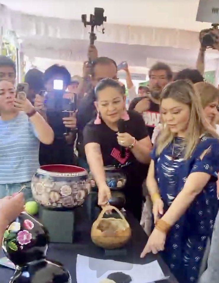 Encantada de participar en la celebración del Día Internacional de los Museos en la Calzada de las Personas Ilustres en Tuxtla Gutiérrez.